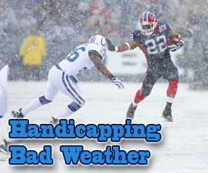 How NFL bettors should handicap bad weather