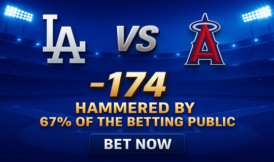 MLB Betting Consensus Los Angeles Dodgers vs Los Angeles Angels | Top Stories by Sportshandicapper.com