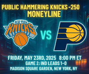 NBA Betting Playoffs Indiana Pacers vs New York Knicks Game 2
