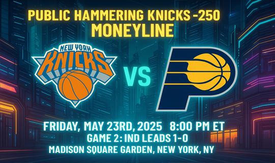 NBA Betting Previews NBA Betting Playoffs Indiana Pacers vs New York Knicks Game 2 | Top Stories by Sportshandicapper.com