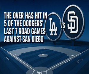 MLB Betting Trends Los Angeles Dodgers vs San Diego Padres