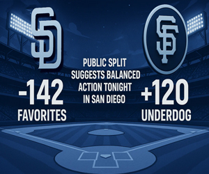 MLB Betting Consensus San Francisco Giants vs San Diego Padres